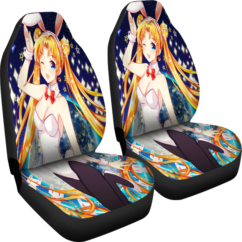 Sailor Moon Rabbit Car Seat Covers Amazing Best Gift Idea