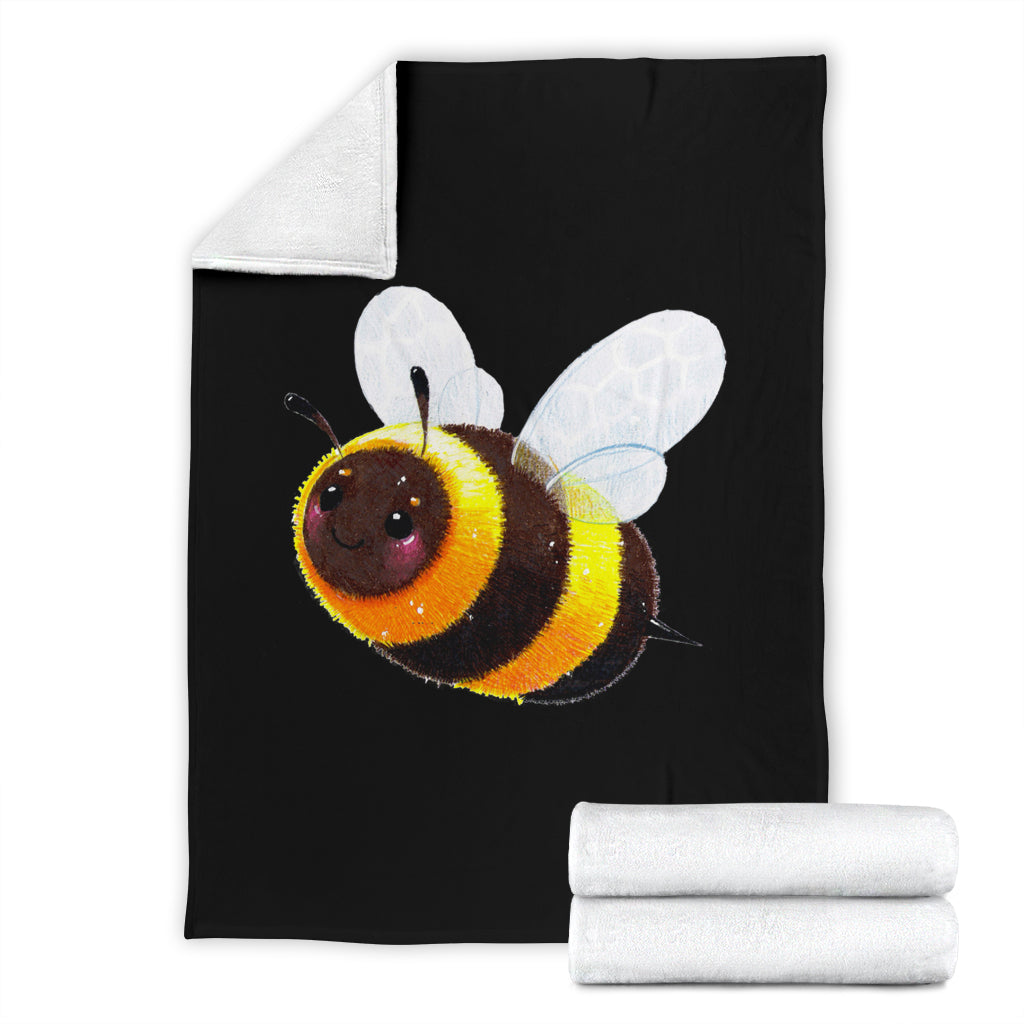 Cute Bee Premium Blanket