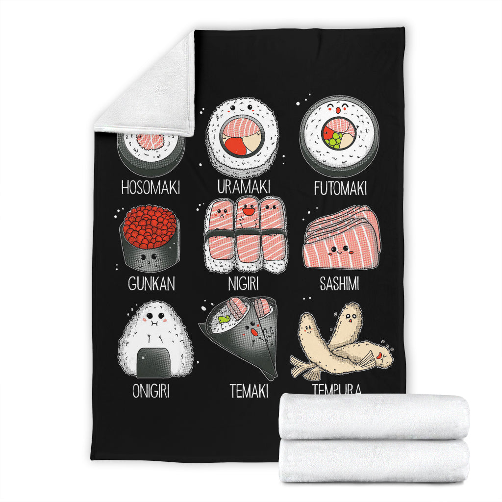 Sushi Premium Blanket