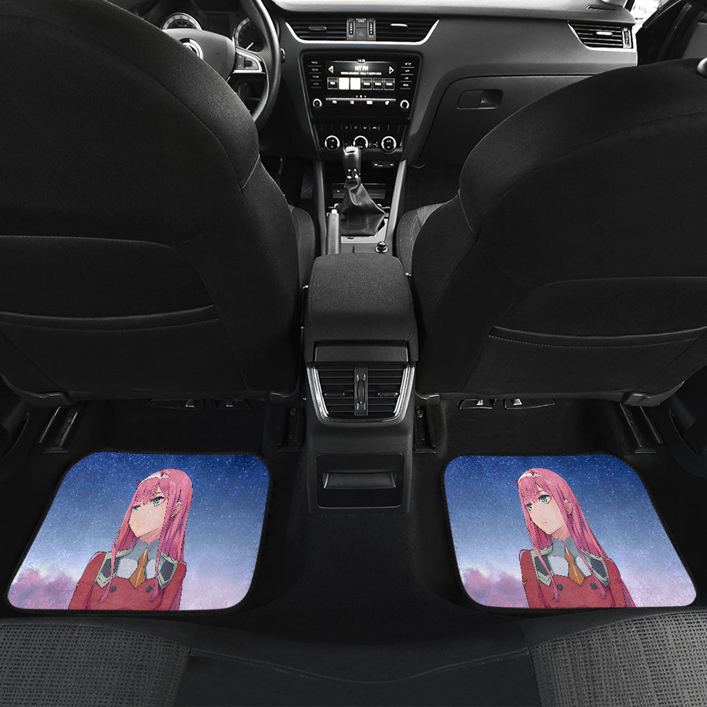 Zero Two Darling In The Franxx Front And Back Car Mats 2