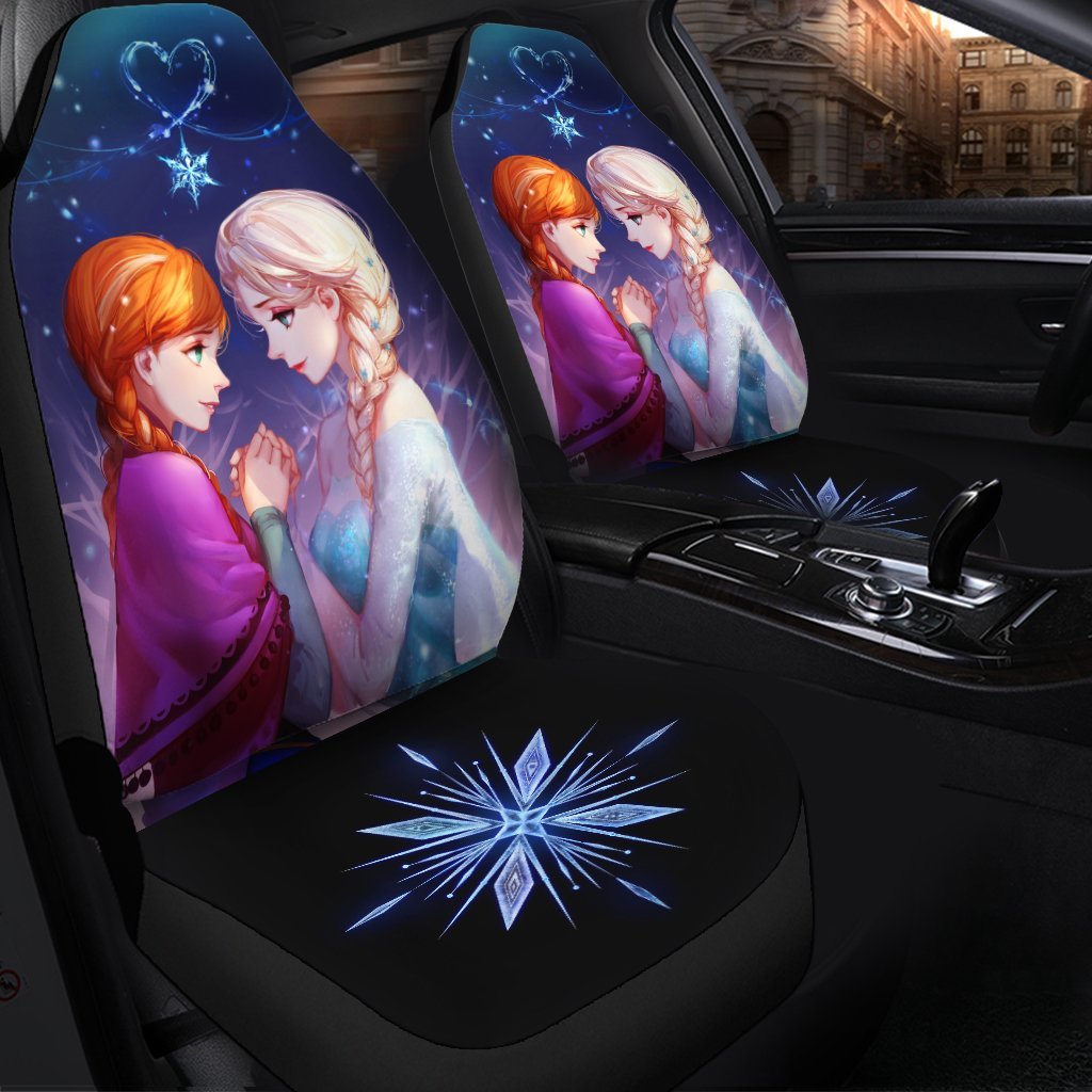 Frozen Elsa And Anna Seat Cover