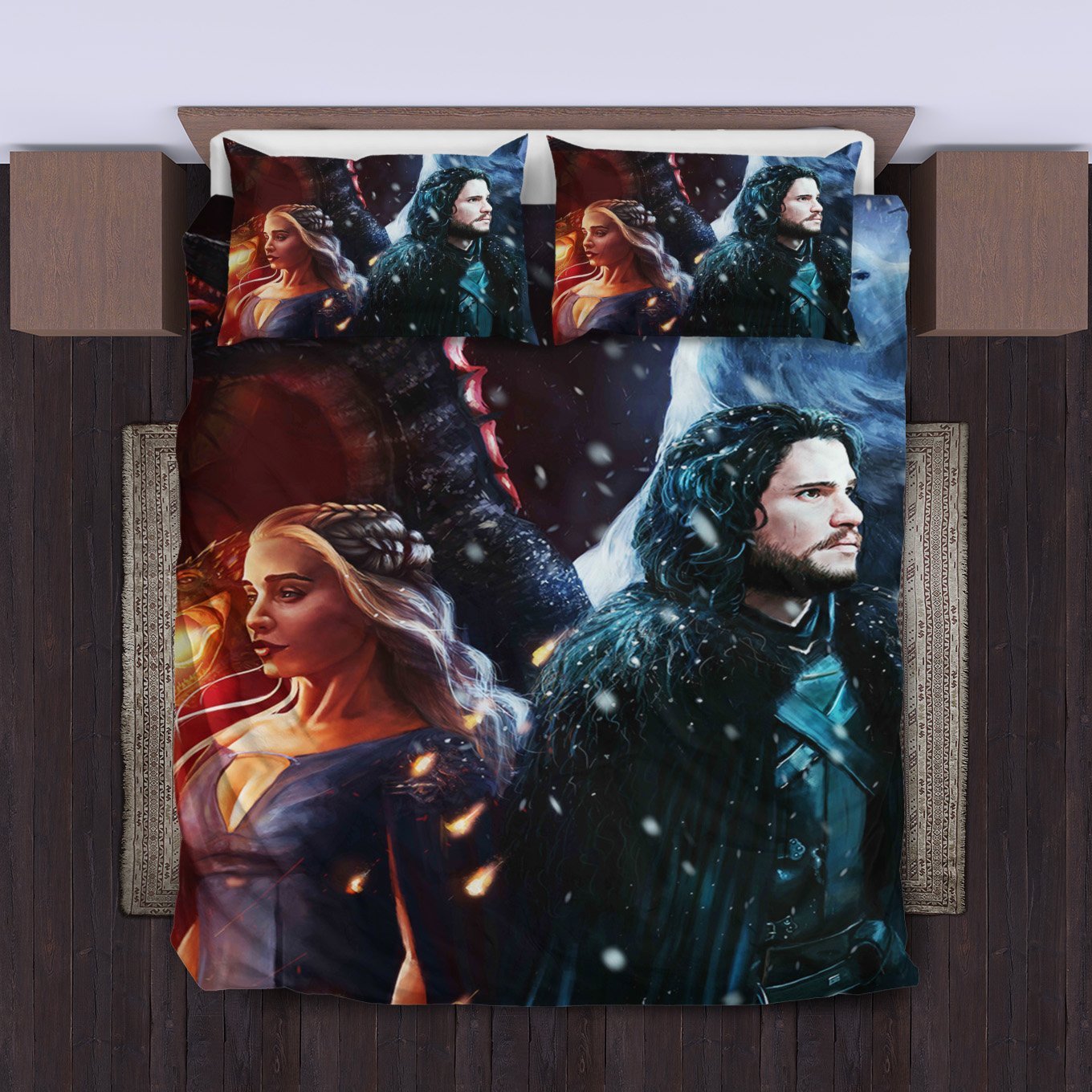 Game Of Throne Bedding Set Duvet Cover And Pillowcase Set