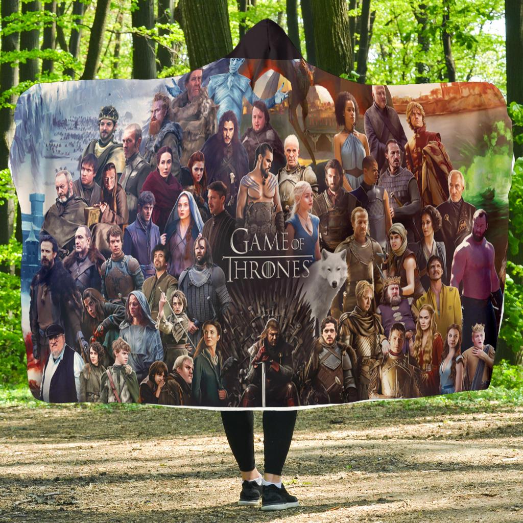Game Of Thrones Hooded Blanket