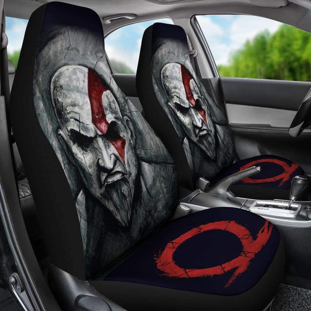 God Of War Kratos Car Seat Covers Amazing Best Gift Idea