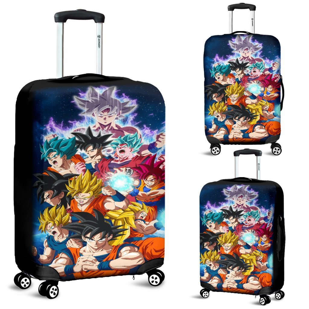 Goku All Form Luggage Covers 1