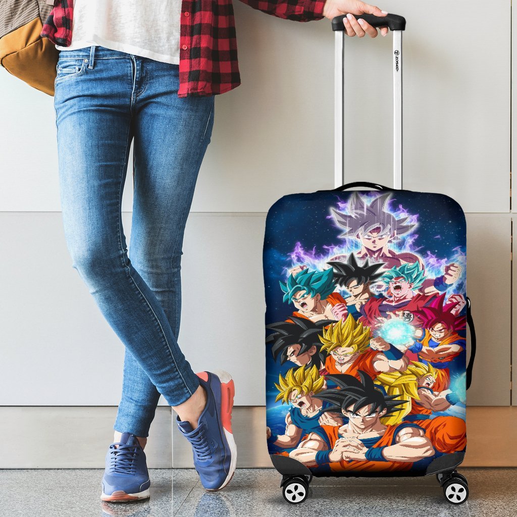 Goku All Form Luggage Covers 1