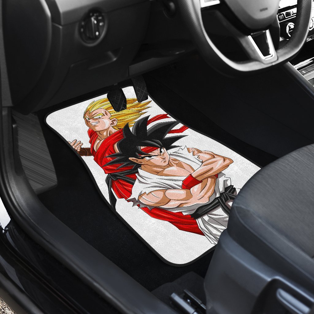 Goku And Vegeta Street Fighter Car Mats
