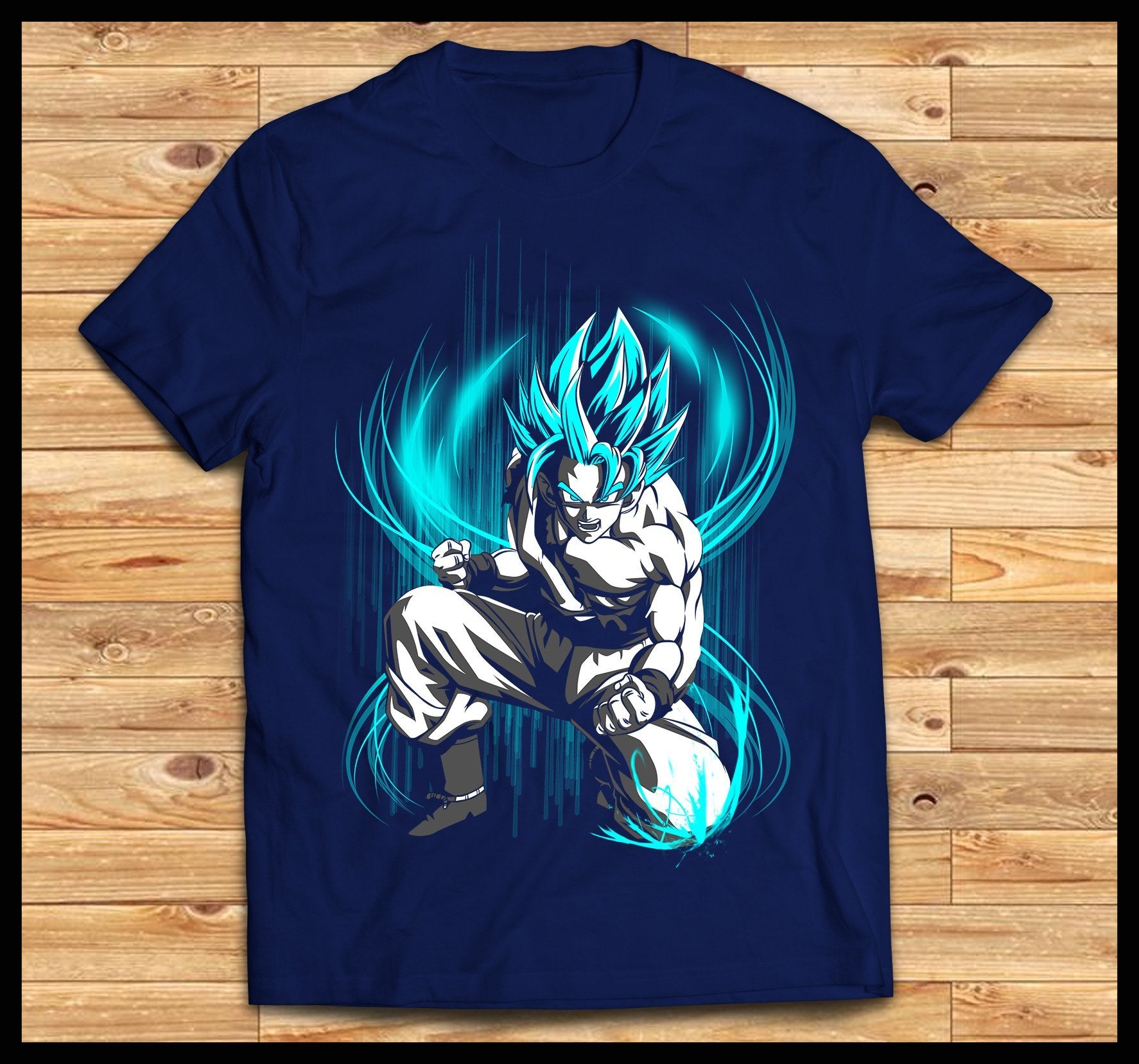 Goku Blue 4 Shirt