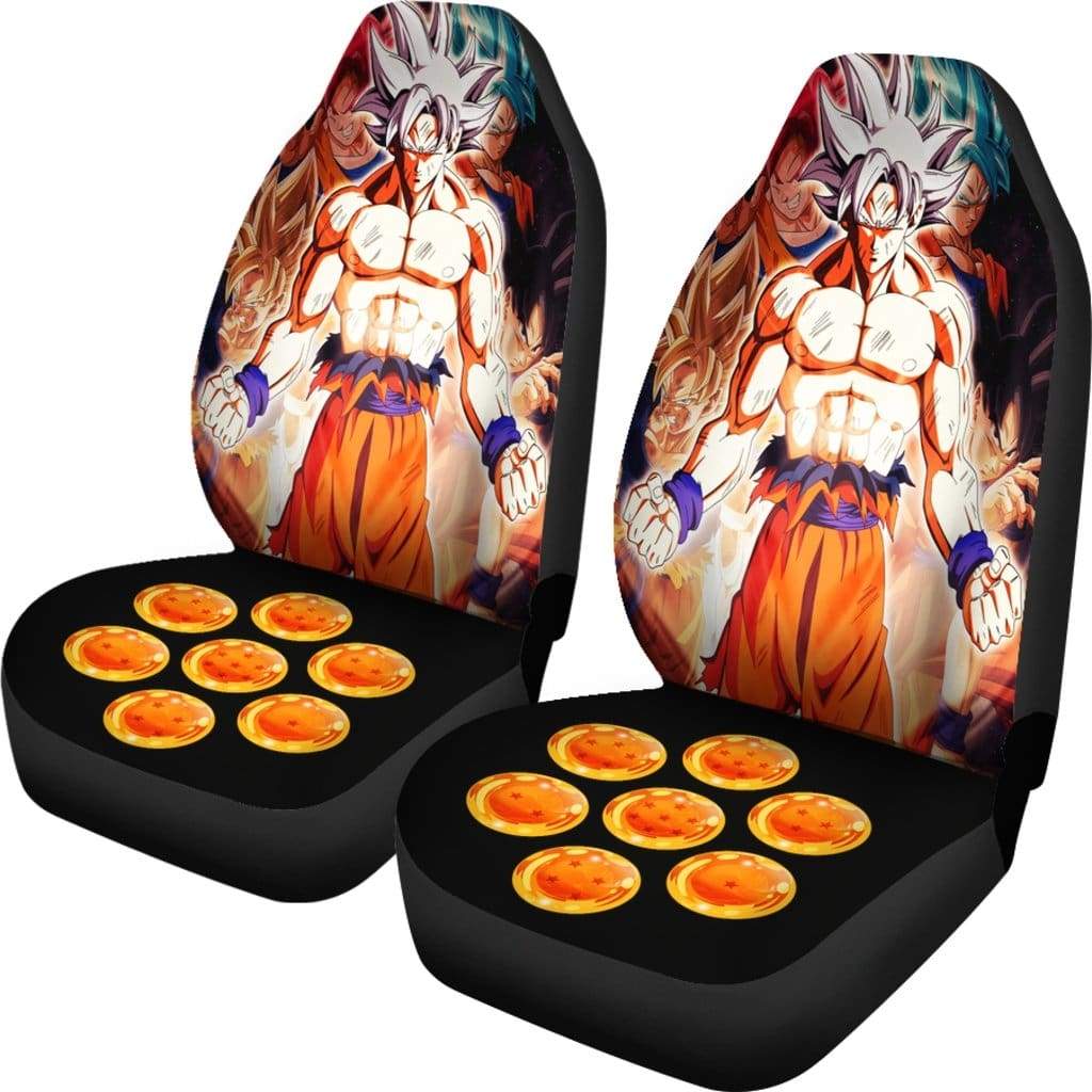 Goku Car Seat Covers Amazing Best Gift Idea