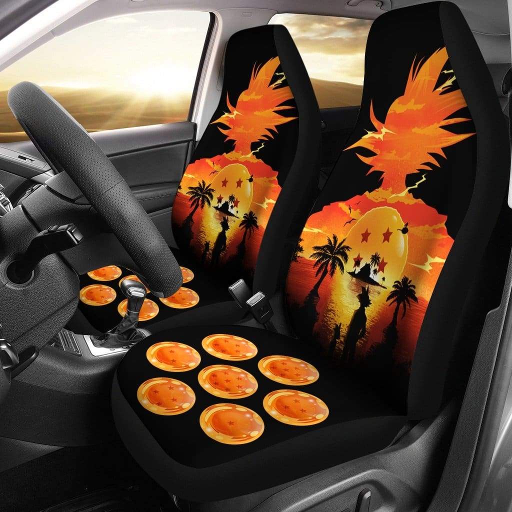 Goku Sunset Car Seat Covers Amazing Best Gift Idea