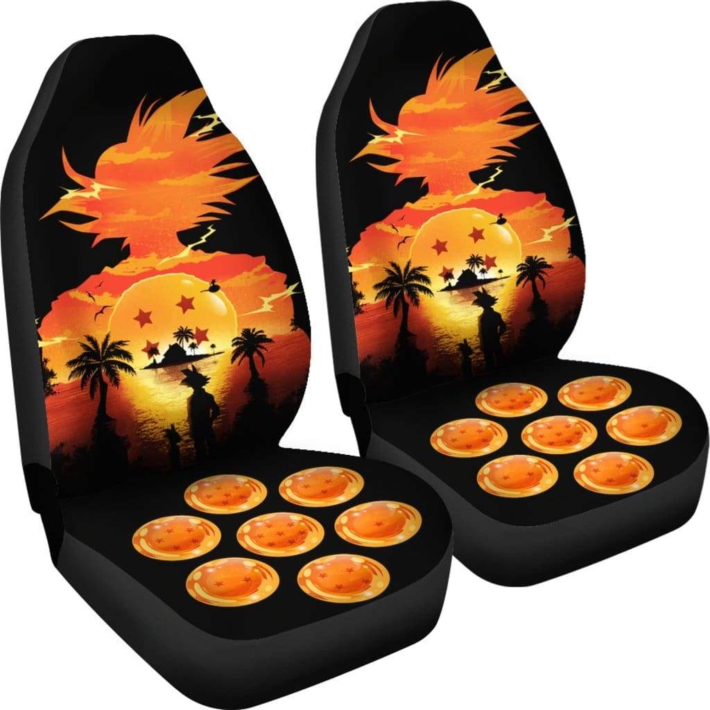 Goku Sunset Car Seat Covers Amazing Best Gift Idea
