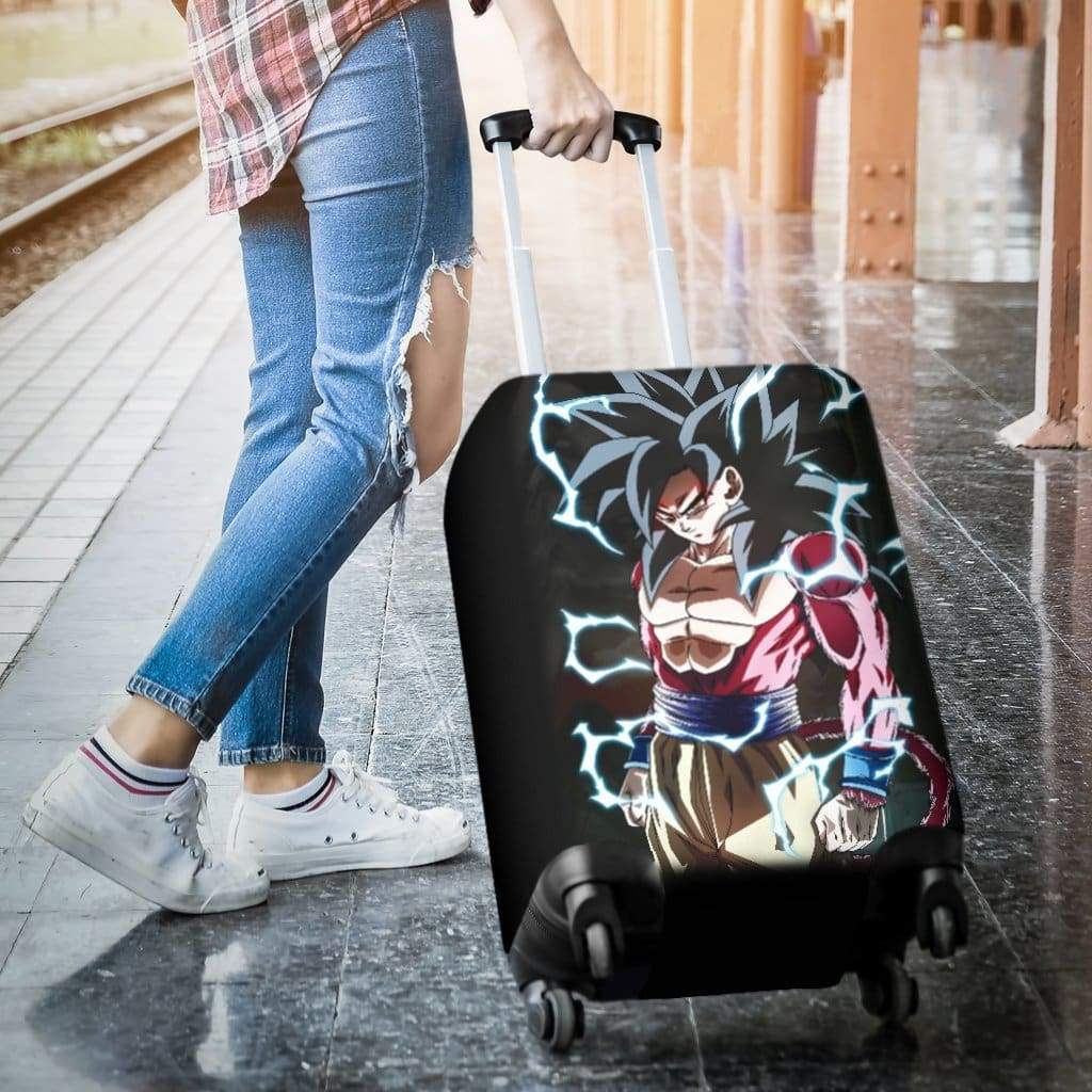 Goku Super Saiyan 4 Luggage Covers 2
