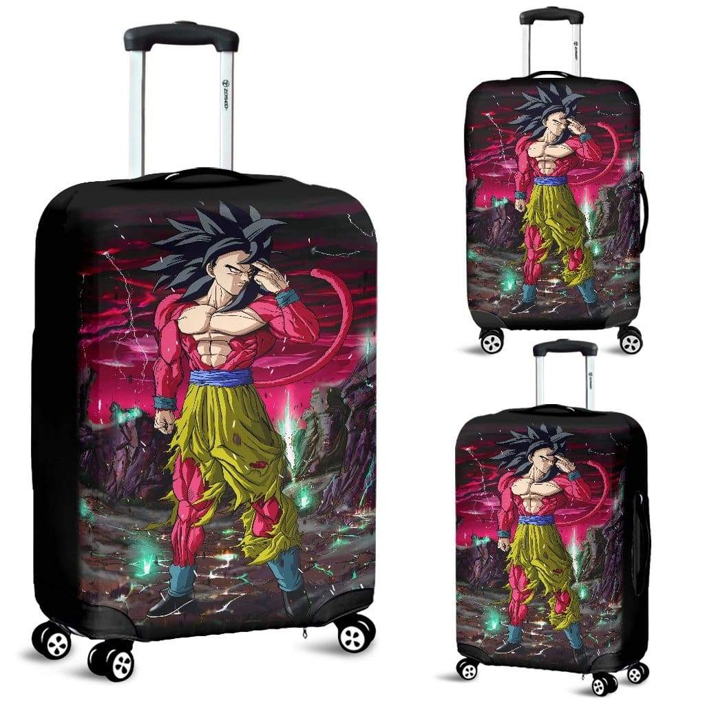 Goku Super Saiyan 4 Luggage Covers
