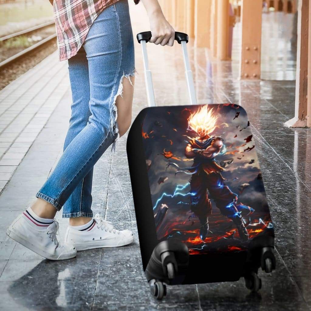 Goku Super Saiyan Luggage Covers