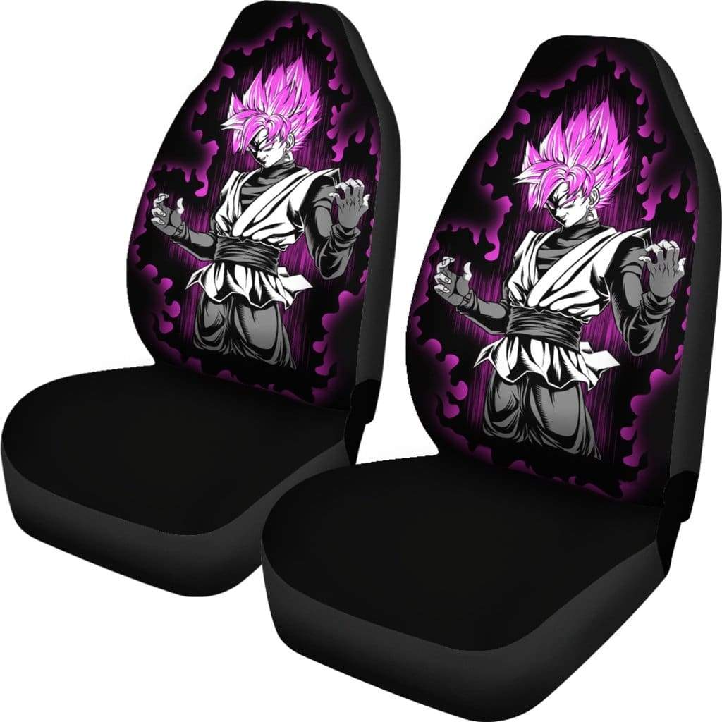 Goku Super Saiyan Rose Car Seat Covers Amazing Best Gift Idea