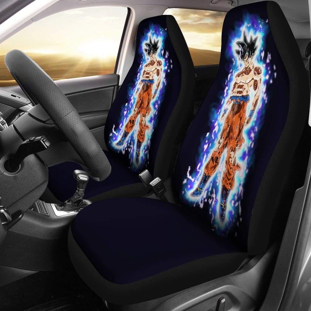 Goku Ultra Instinct Car Seat Covers Amazing Best Gift Idea