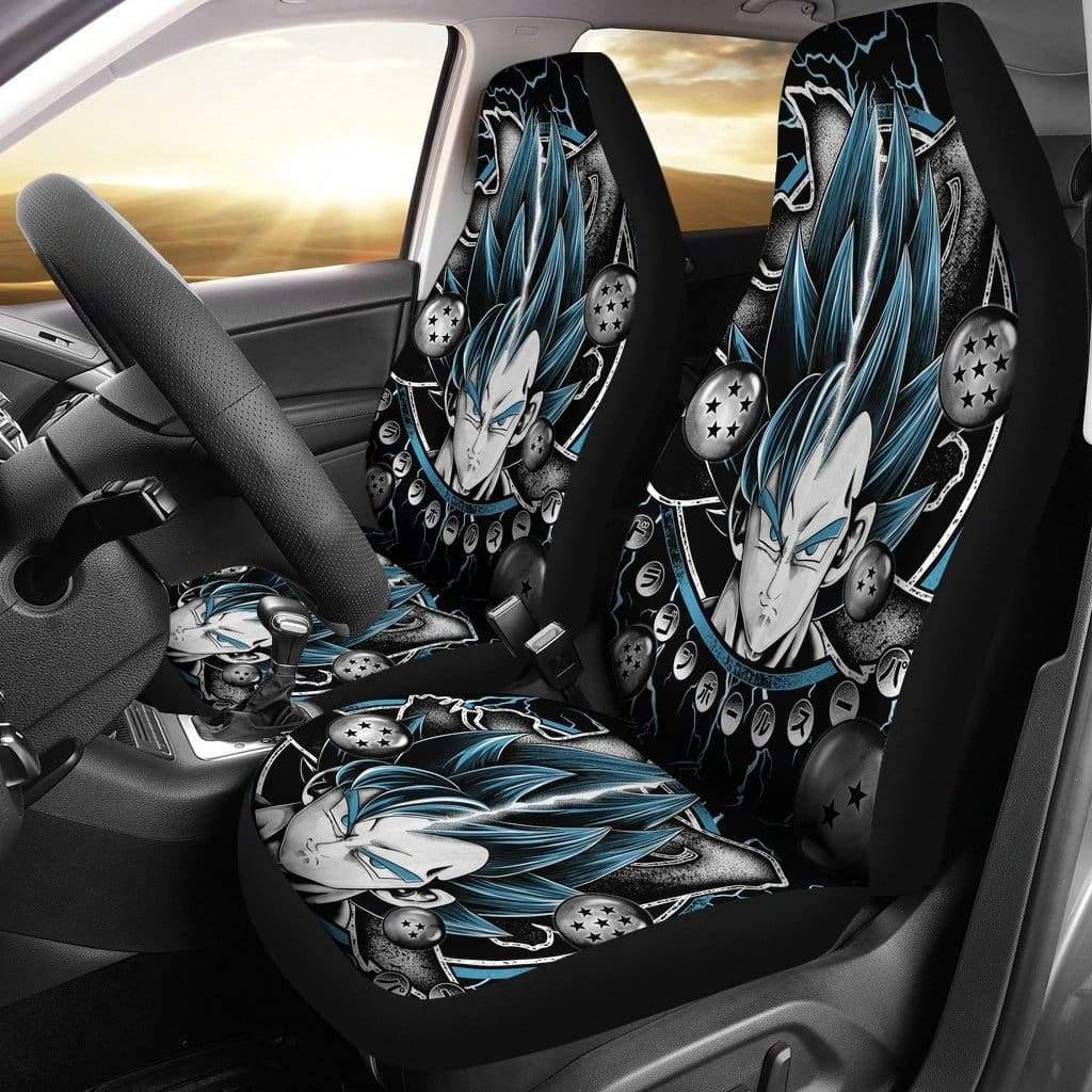 Goku Vegeta Blue Car Seat Covers 1 Amazing Best Gift Idea