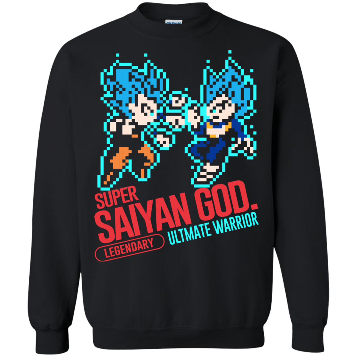 Goku Vegeta Blue Shirt 1