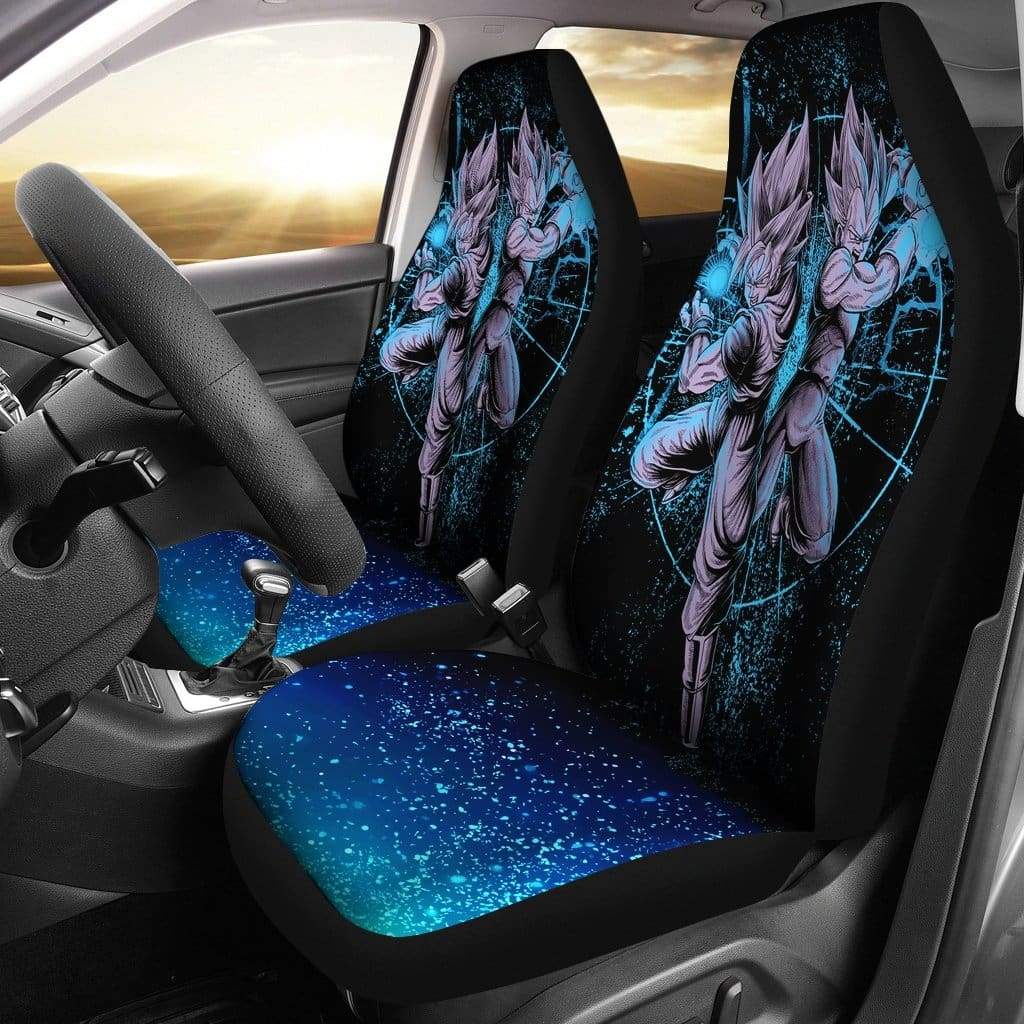 Goku Vegeta Kamehameha Final Flash Car Seat Covers Amazing Best Gift Idea