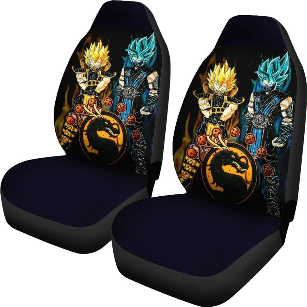 Goku Vegeta Mortal Kombat Car Seat Covers Amazing Best Gift Idea
