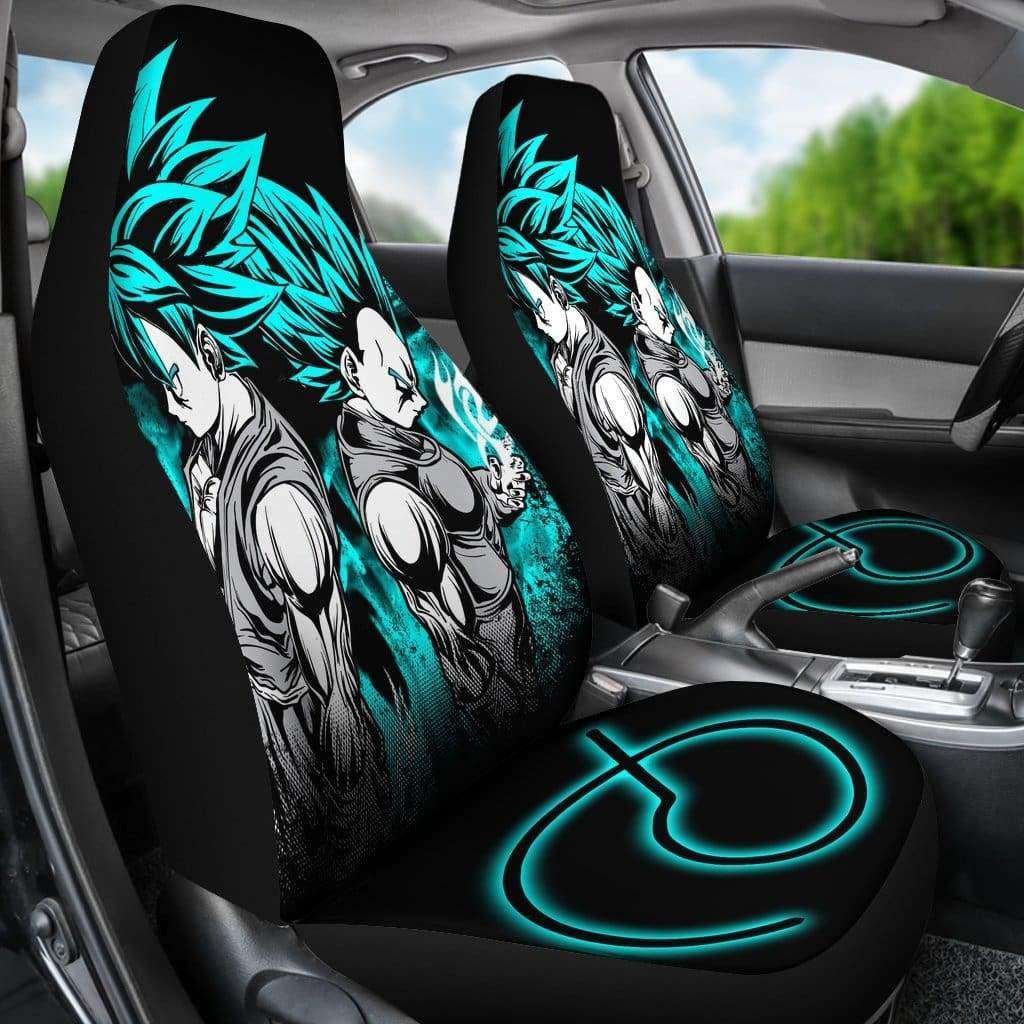 Goku Vegeta Super Saiyan Blue Car Seat Covers Amazing Best Gift Idea