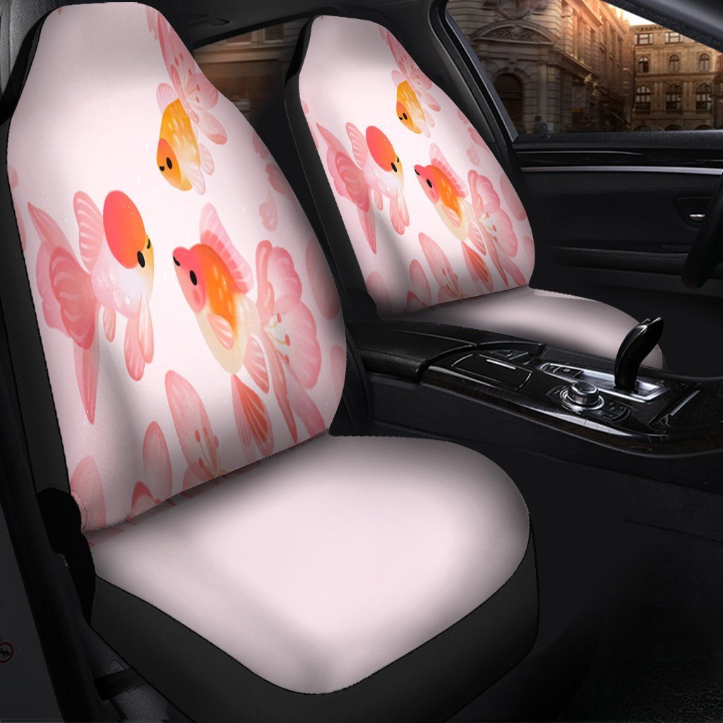 Golden Fish Seat Cover