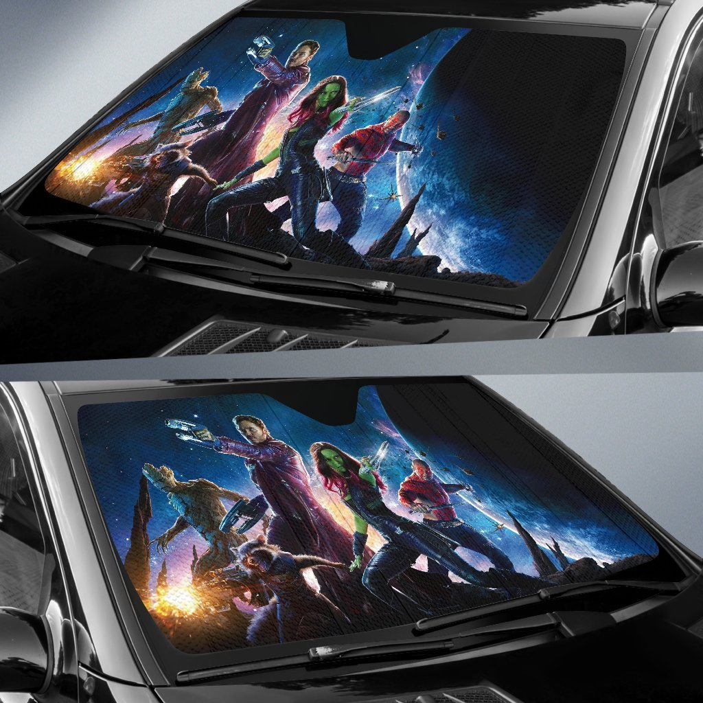 Guardians Of The Galaxy Car Sun Shades Amazing Best Gift Ideas 2022