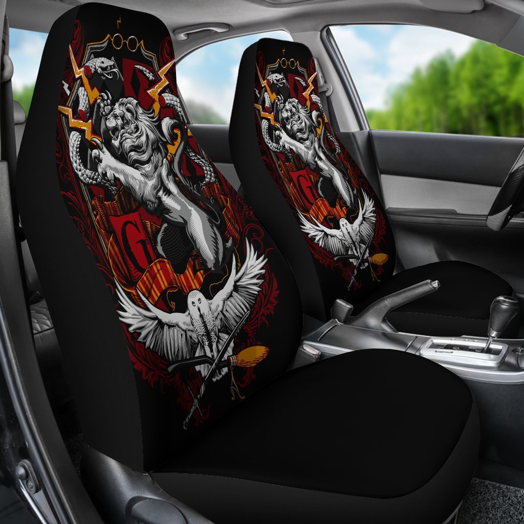 Harry Potter 4 House Car Seat Covers Amazing Best Gift Idea