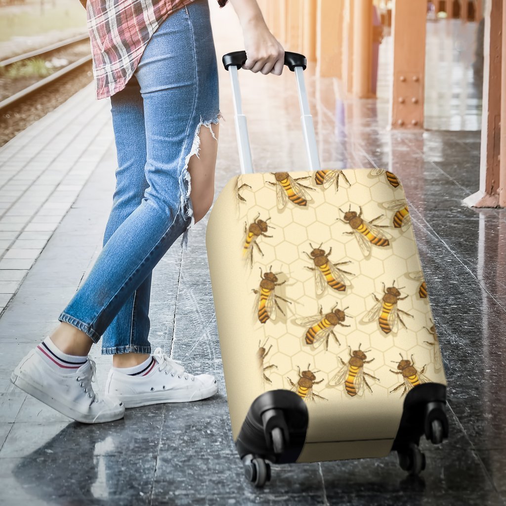 Honey Bee Luggage Covers