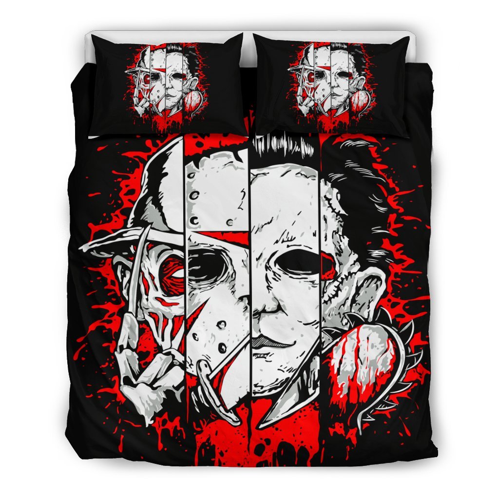 Horror Movies Bedding Set Duvet Cover And Pillowcase Set