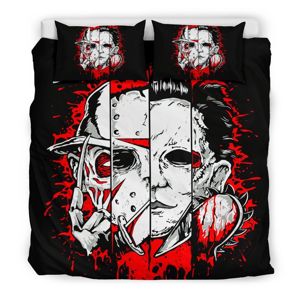Horror Movies Bedding Set Duvet Cover And Pillowcase Set