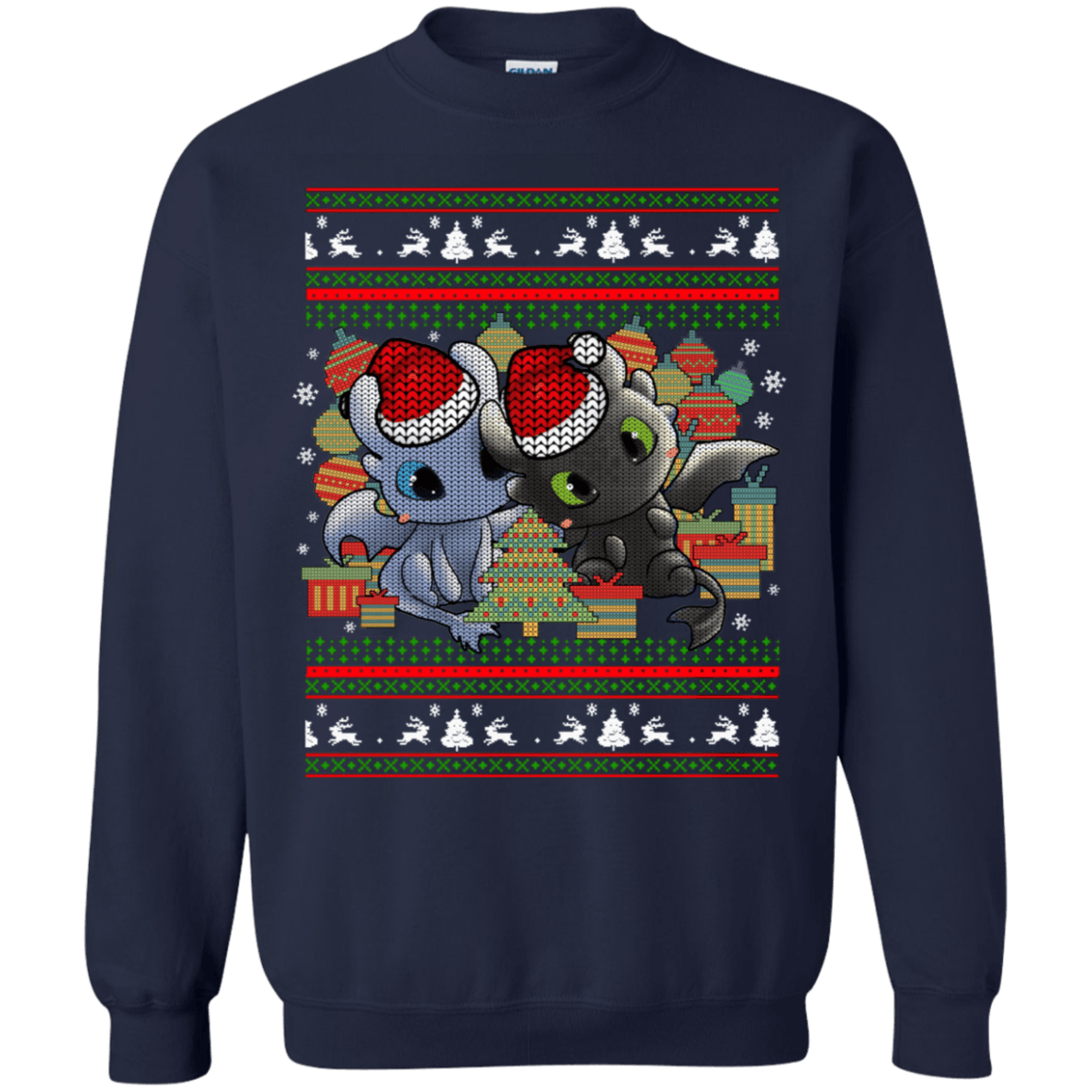 How To Train Your Dragon Christmas Sweater