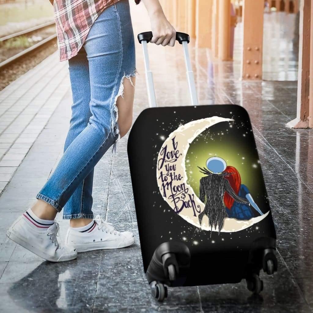 Jack And Sally Love Luggage Covers