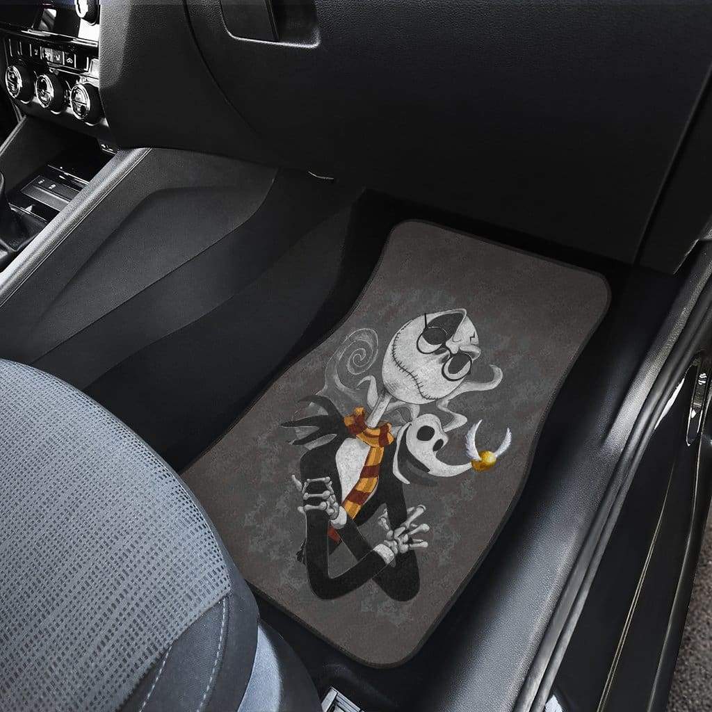 Jack Skellington And Philosophers Stone Front And Back Car Mats (Set Of 4)