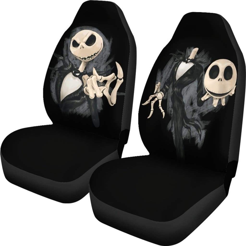 Jack Skellington Head Car Seat Covers Amazing Best Gift Idea