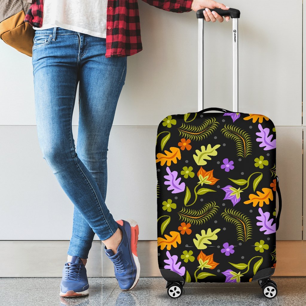 Jungle Leaves Luggage Covers