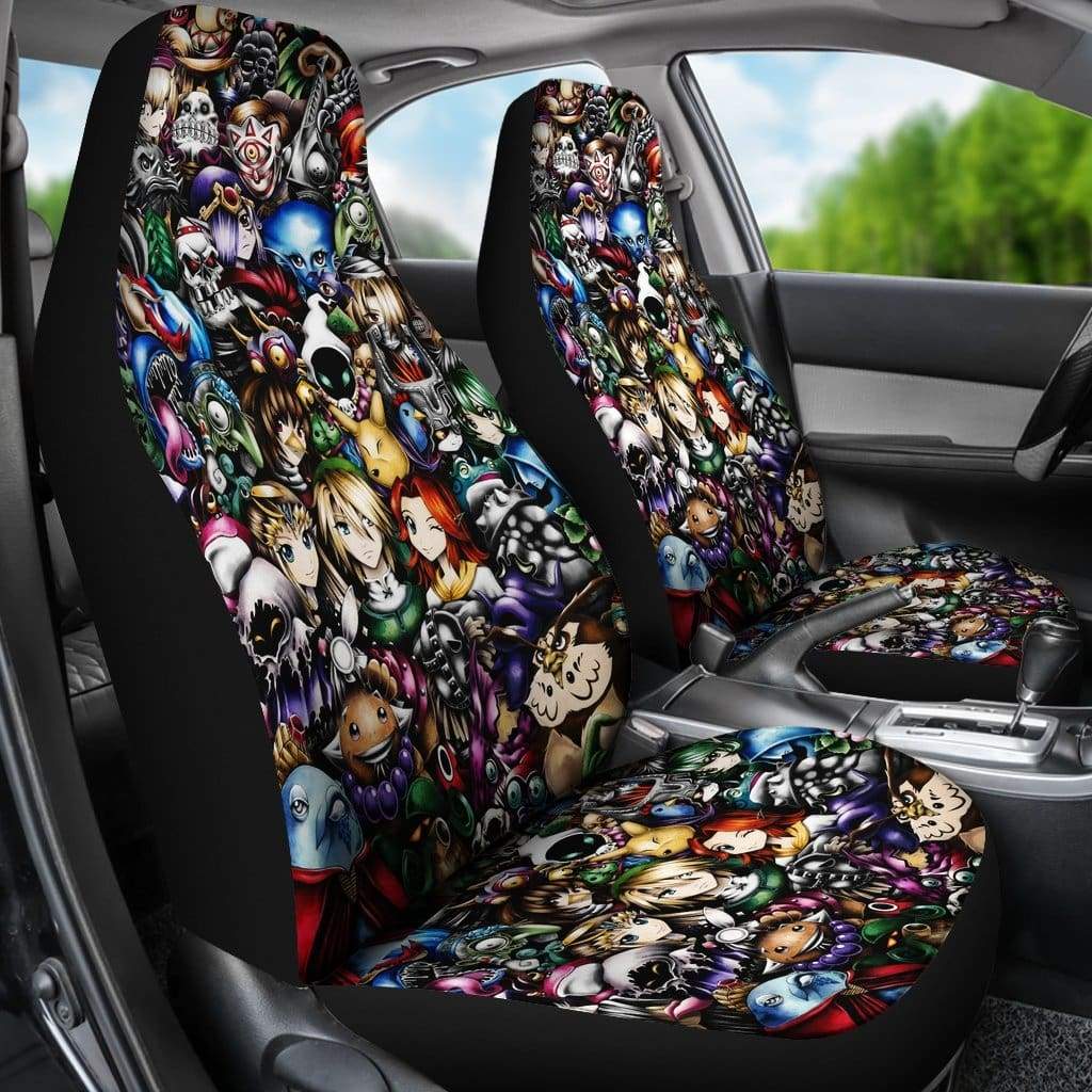 Legend Of Zelda All Character Car Seat Covers Amazing Best Gift Idea