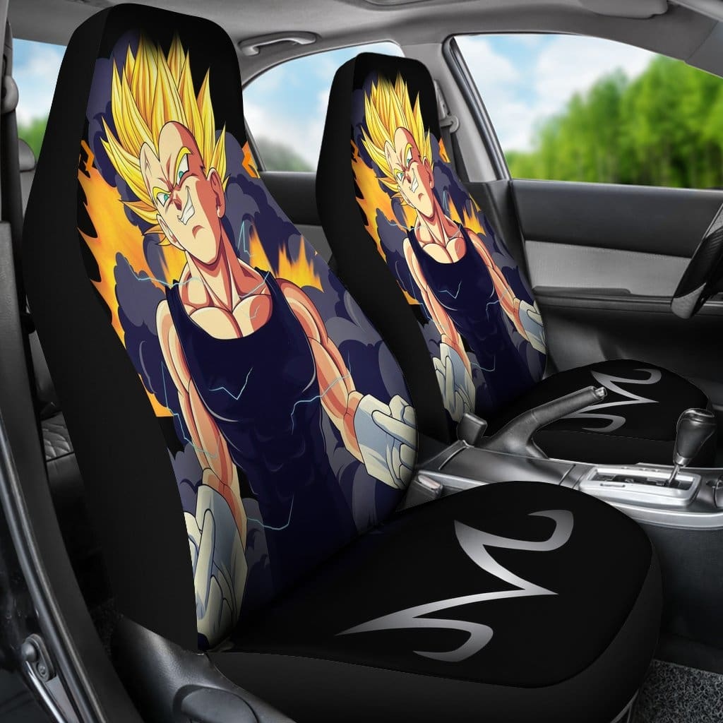 Majin Vegeta Car Seat Covers Amazing Best Gift Idea