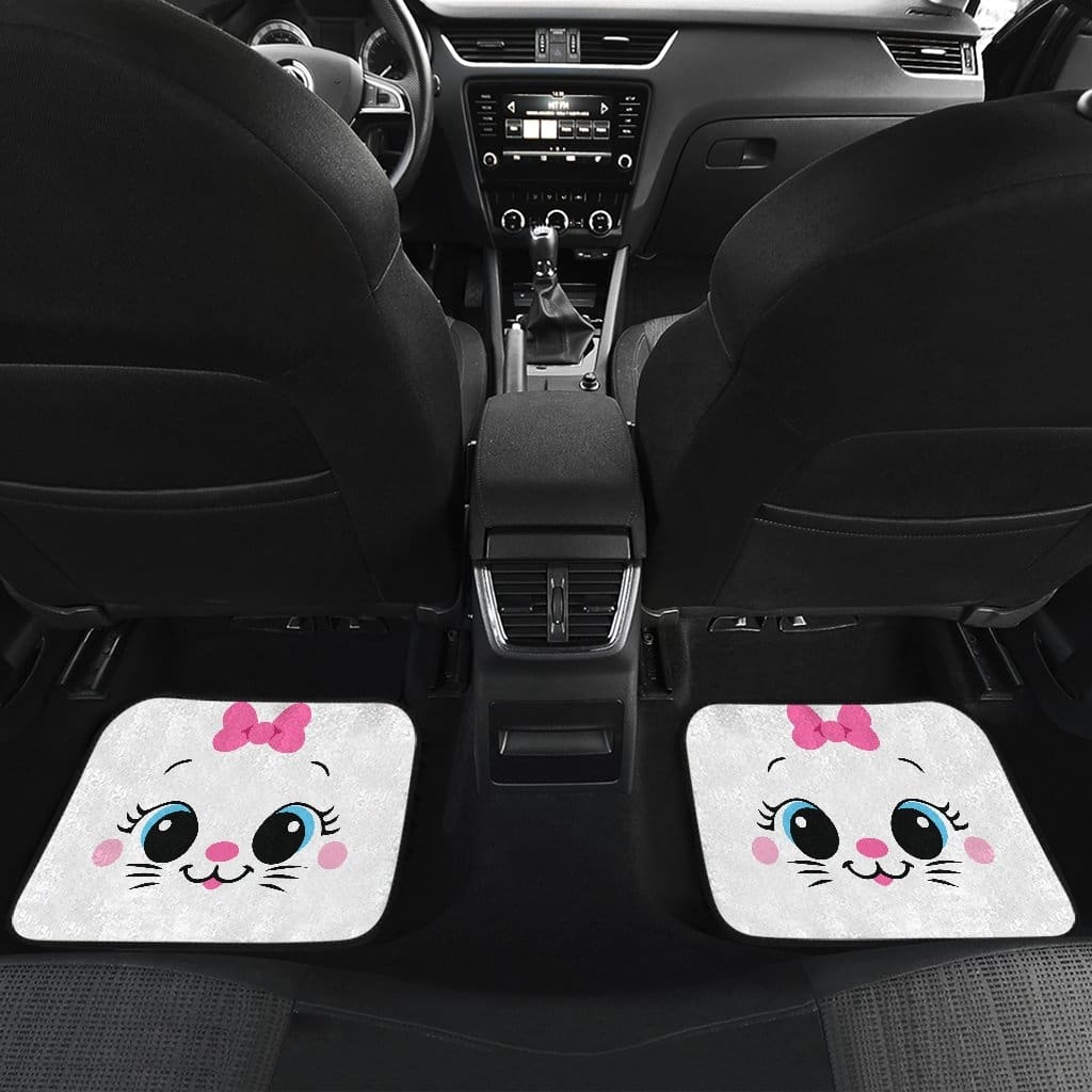 Marie The Aristocats Front And Back Car Mats 1 (Set Of 4)