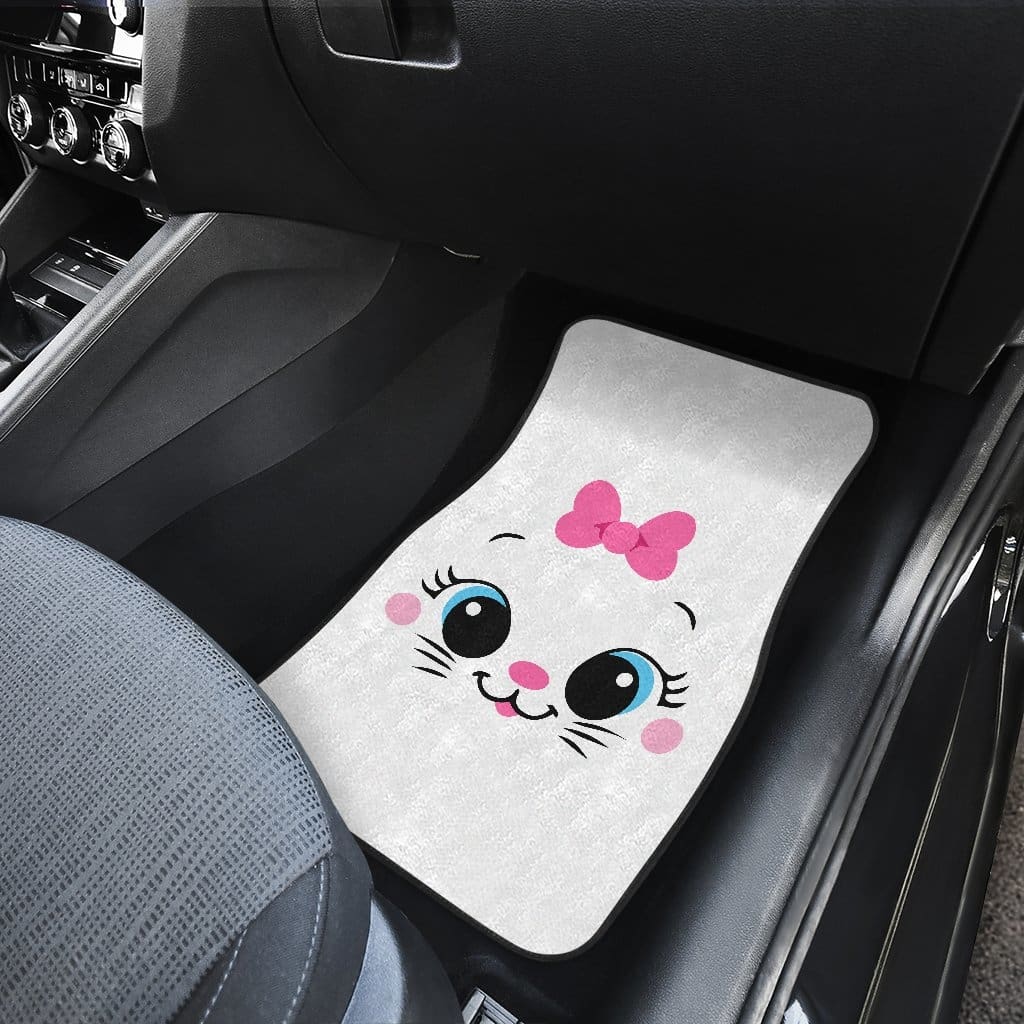 Marie The Aristocats Front And Back Car Mats 1 (Set Of 4)