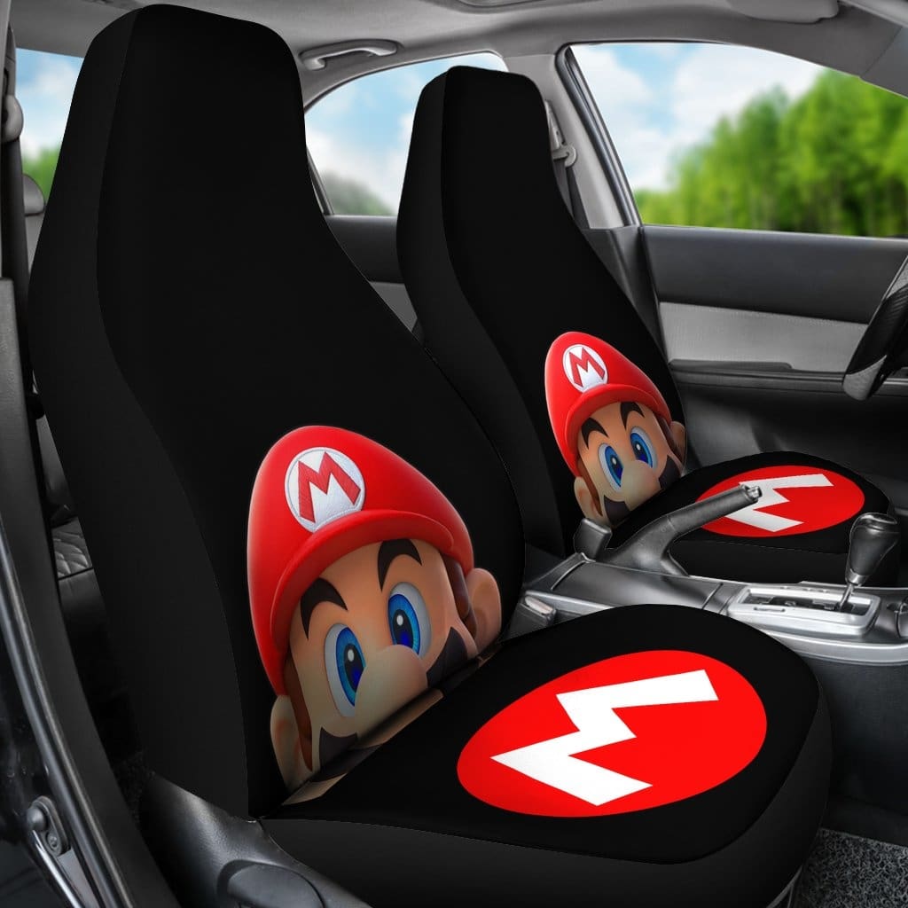 Mario Car Seat Covers Amazing Best Gift Idea