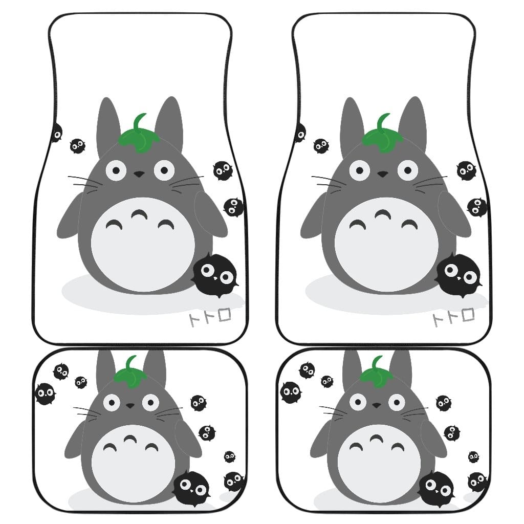 My Neighbor Totoro Front And Back Car Mats (Set Of 4)