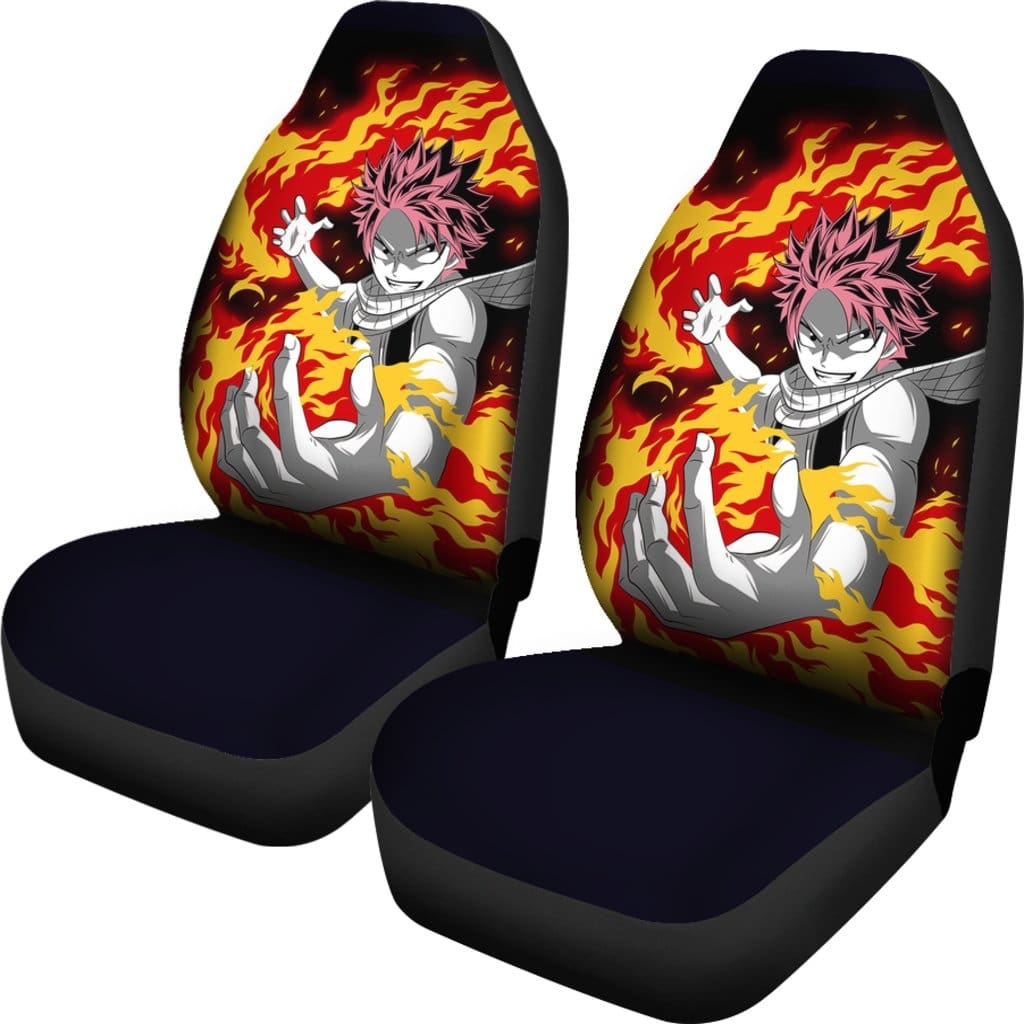 Natsu Fairy Tail Car Seat Covers Amazing Best Gift Idea