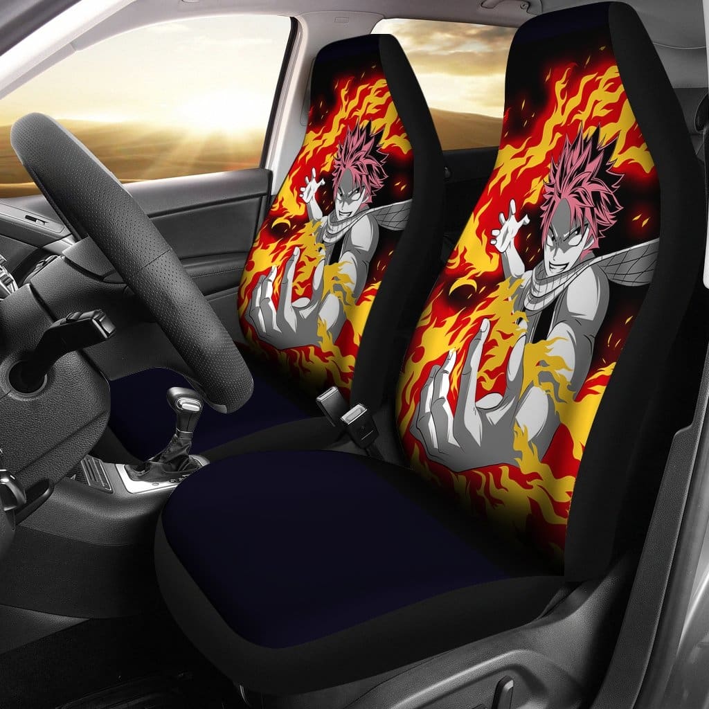 Natsu Fairy Tail Car Seat Covers Amazing Best Gift Idea