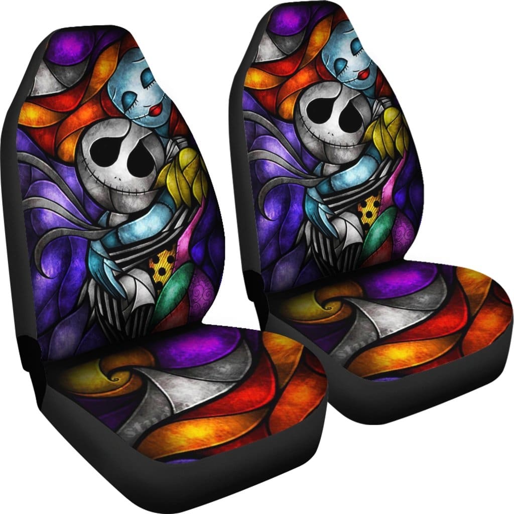 Nightmare Before Christmas Art Car Seat Covers Amazing Best Gift Idea