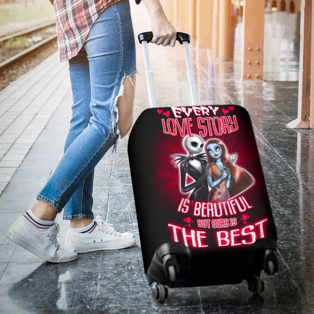 Nightmare Before Christmas Love Luggage Covers