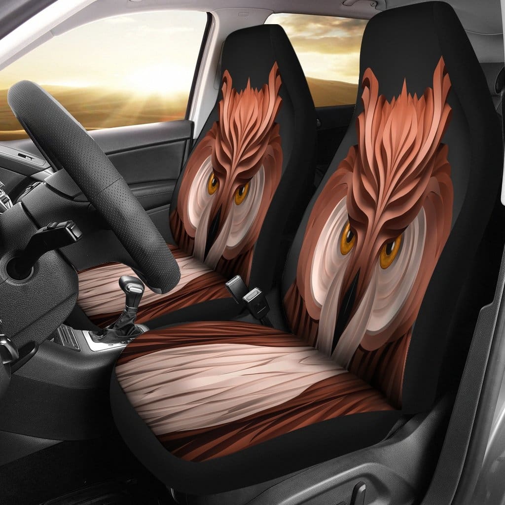 Owl 2022 Car Seat Covers Amazing Best Gift Idea