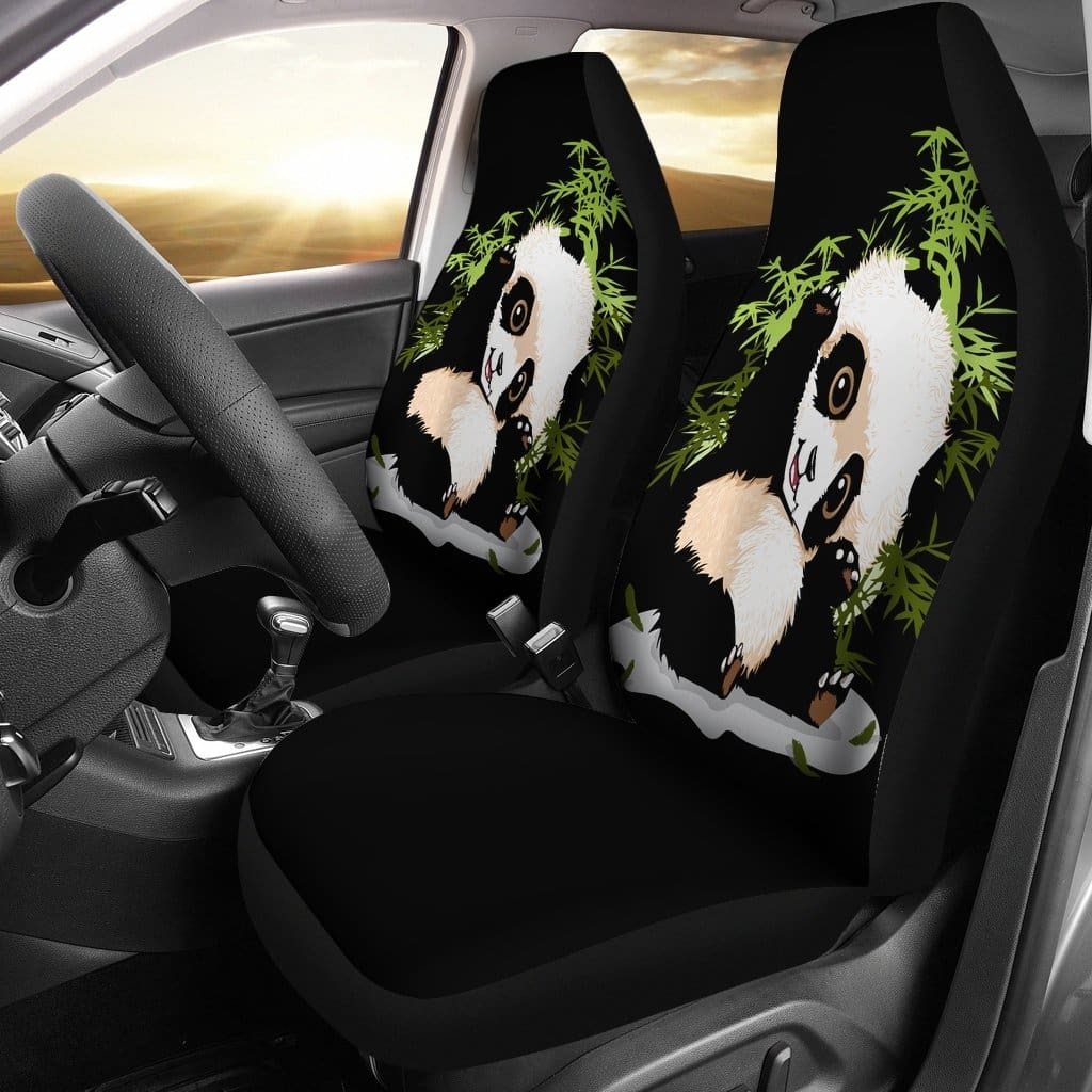 Panda Car Seat Covers Amazing Best Gift Idea