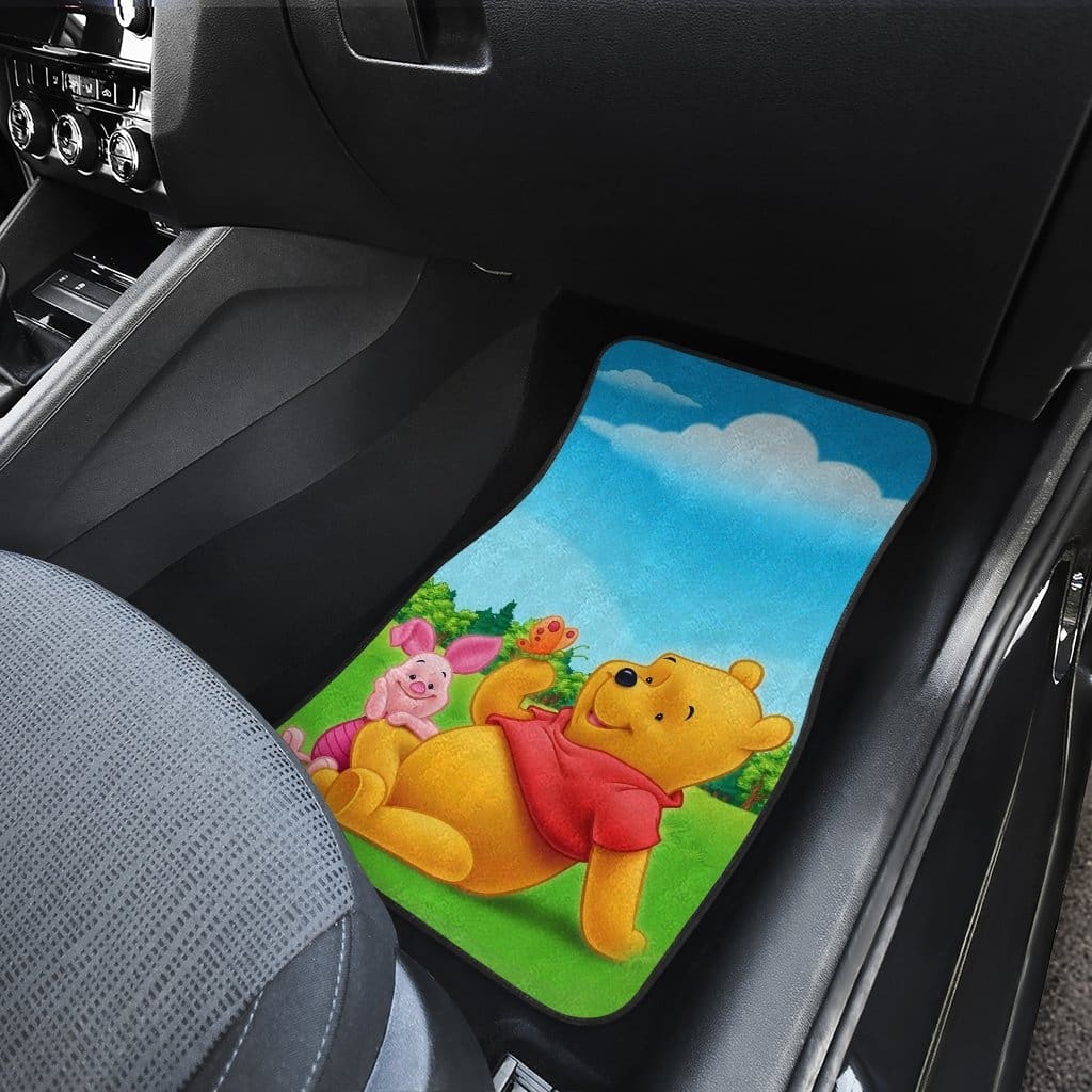 Pooh And Piglet Front And Back Car Mats 3 (Set Of 4)