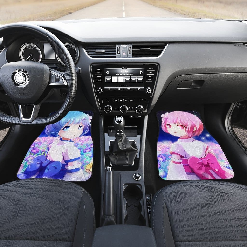 Rem And Ram Re:Zero Front And Back Car Mats (Set Of 4)